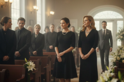 6 years ago, my sister stole my millionaire fiancé – the man I was about to marry. Now, at my mother’s funeral, she walked in with him, showing off her diamond ring and said, ‘Poor sister, still single at 38… I have a husband, money and a mansion.’ I smiled, turned to her and asked, ‘Have you met my husband?’ When I called back, the smile on her face disappeared – Because actually, my husband had…