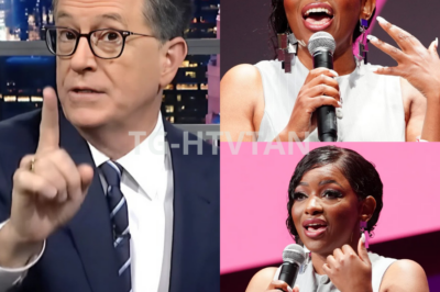 ch1 “CBS Said He Was Finished — Colbert Just Sent Them the Funeral Flowers” In a twist no one saw coming, Stephen Colbert — the man CBS quietly pushed off The Late Show — has roared back onto the scene with a brand-new talk show, arm-in-arm with rising political firebrand Jasmine Crockett. Forget polite goodbyes; Colbert’s opening shot was a grinning declaration: “We don’t need CBS’s permission anymore.” Within hours, Hollywood group chats lit up, network executives stopped mid-meeting, and late-night rivals began sweating under the studio lights. This isn’t just a comeback — it’s a revenge tour with a co-host who can go viral before the first ad break. And if Colbert’s promise to “change late-night TV forever” holds true, CBS might soon wish they’d kept him… if only to stop him from burning down the house they built.