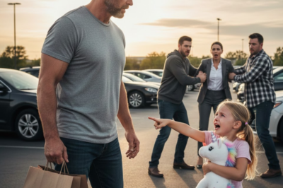 «Daddy, Please Help Her!» — Veteran SEAL Dad Defeats 3 Men, and the Navy Admiral Arrives the Next Day