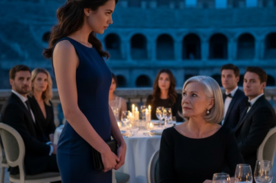 We flew to Rome for my mother-in-law’s grand birthday dinner. But when I reached the table, every seat had a name… except mine! They all laughed it off. I stayed calm — and my quiet revenge later that evening became the highlight of the trip