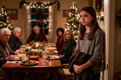On Christmas Day, I was working a double shift in the emergency room. My parents and my sister told my 16-year-old daughter that “there wasn’t a seat for her at the table.” She had to drive home by herself and spend Christmas alone in a silent house. I didn’t argue. I acted. The next morning, my parents discovered a letter on their doorstep — and they started screaming the moment they read it…
