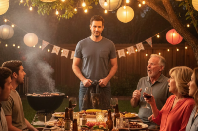 At my parents’ 40th-anniversary dinner, my dad stood up and said, ‘We’re taking the whole family to Hawaii!’ Everyone cheered—until I asked what time our flight was. He looked straight at me and said, loud enough for everyone to hear, ‘You don’t need to know. You’re not part of us. You’ll stay home and babysit the kids.’ I smiled, took off my apron, and said, ‘Don’t worry, Dad. I already took care of everything.’ The way their faces changed when they realized what I meant… unforgettable.