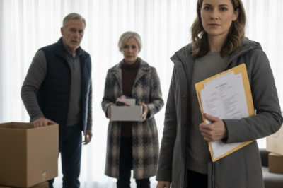 The morning following my husband Daniel’s funeral, I walked into the house and caught my in-laws in the middle of changing the locks. “This home is for blood family only. You’re finished here!” his father said, his tone sharp and unyielding. I stood paralyzed while they packed up my belongings. Finally, I looked him straight in the eye and murmured, “There’s one thing you forgot…”