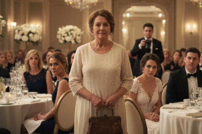 At Her Son’s Wedding, the Maid Was Humiliated—Until the Bride’s Father Spoke the Truth…