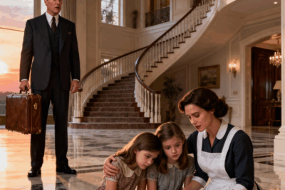 BILLIONAIRE RETURNS TO HIS MANSION AND FINDS THE MAID WITH HIS TRIPLETS—WHAT HAPPENED NEXT WILL MAKE YOU HATE HIM FOREVER