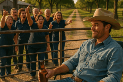 I Refused to Open My Gate for HOA Officers — They Lost Their Minds When I Said “My Land, My Rules”!