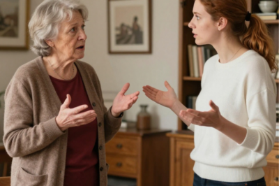 “Congratulations on the INHERITANCE FROM YOUR AUNT!” exclaimed the mother-in-law.