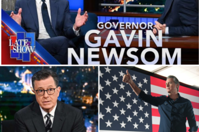 CH1 “I JUST WON THE NOBEL… FROM OUTER SPACE!” — GAVIN NEWSOM’S COSMIC COLBERT CONFESSION THAT’S SENDING THE INTERNET INTO ORBIT AND TRUMP INTO A FULL-BLOWN MELTDOWN