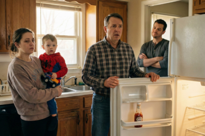 My Dad Asked Why the Fridge Was Empty — My Husband’s Answer Blew the Entire Family Apart