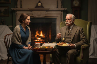 She Gave Food to a Lonely Elderly Man on Christmas. 1 Hour Later, Lawyers Knocked at Her Door!