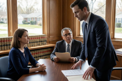 When my father-in-law passed, my idle husband inherited $75 million—and instantly discarded me. He laughed, shoved me out, and spat, ‘You’re nothing now.’ But at the will reading, the attorney paused, stared at him, and asked, ‘Did you actually read this?’ His grin vanished in seconds.