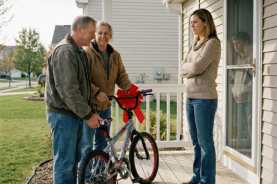My dad destroyed my son’s birthday bike to ‘teach him respect,’ and my mom backed him up. They refused to apologize. I walked to my car, grabbed a bat, and what I did next made them scream.