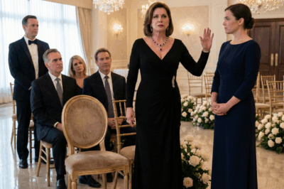 At my sister’s wedding, my stepmother humiliated me, saying I wasn’t allowed to sit with the family since she ‘covered all the costs.’ Moments later, she tried to sit in the place of honor — only to be blocked by security on the Hall Director’s orders.