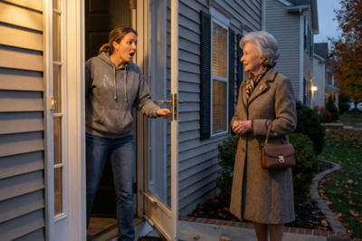 I once drove an elderly homeless woman to church—and just three days later, she surprised me by showing up at my door in a luxurious Gucci coat.