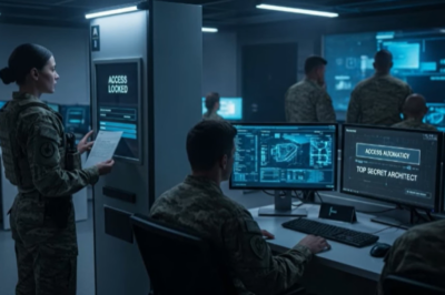 They locked the officer out of the server — then it logged in under TOP SECRET ARCHITECT