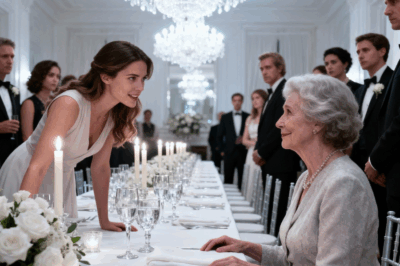 At dinner, my daughter-in-law called me “the help” and warned I’d be sent out of the house. I stayed silent and simply complied. The next morning, she woke up to something that made her instantly regret every word she’d said.