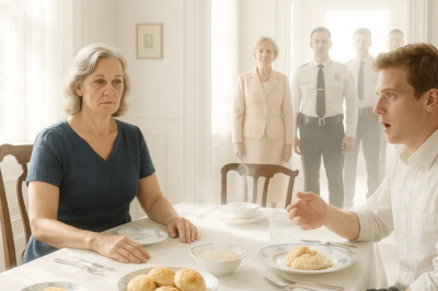 My son lashed out at me and I stayed silent. The next morning, I made a full Southern breakfast. He came downstairs, smirked, “So you finally learned.” But his smile vanished the moment he saw who was waiting at the table.