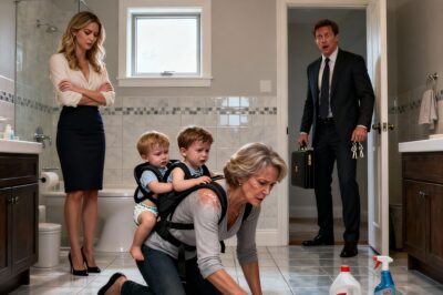 The Millionaire Walked Into His Home Hoping For A Moment Of Peace — But When He Heard His Mother Whisper, ‘I’m Trying, Ma’am…