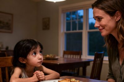 Since she came to live with us, my husband’s five-year-old daughter barely ate her food. Every night she would say, “Sorry, Mom… I’m not hungry,” and leave her plate untouched.