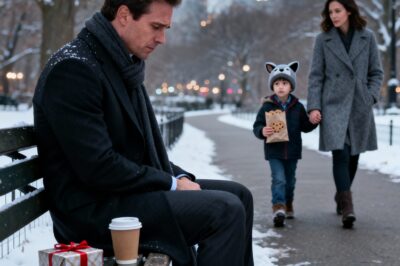 “Don’t cry, mister. You can borrow my mom.”—Said the Little Boy to the CEO Sitting Alone at the Park