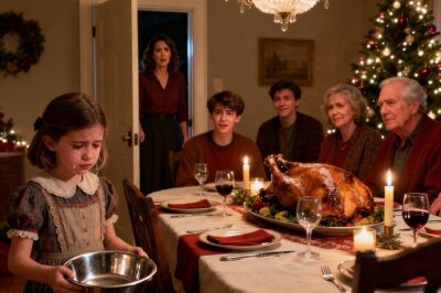 At Thanksgiving, my family served everyone a full meal—then handed my eight-year-old daughter a dog bowl and called her “the family dog.” She ran out crying, and I walked out with her. Two days later, every single one of them woke up to a truth they could never hide from again.