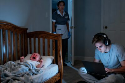 The Poor Employee Went Up To See Why The BABY Was Crying So Much And Was HORRORIZED With The Scene