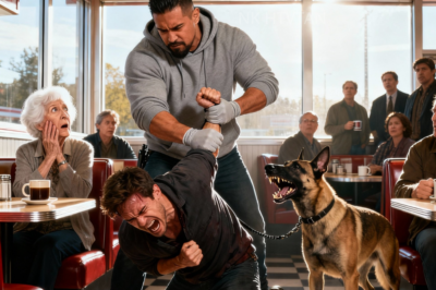 He assaults a 78-year-old widow in a coffee shop… without imagining that her son is a Navy SEAL.