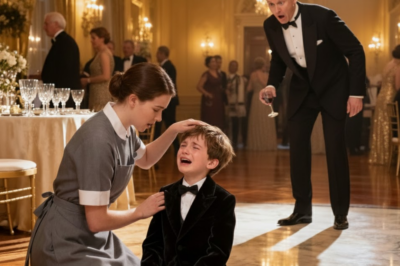 “WHOEVER CAN MAKE MY SON SPEAK WILL MARRY ME.” ANNOUNCED THE BILLIONAIRE—AND THE MAID LEFT EVERY GUEST SPEECHLESS. gl