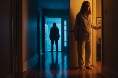 My neighbor knocked on my door at 5 a.m., breathing hard and says “Don’t go to work today. Please, just listen to me.” I tried to ask why, but he only shook his head, eyes red. “If you leave the house today… everything will be over.” I spent the entire morning restless and uneasy. At 11:30, my phone rang, it was the police. I froze when they told me…