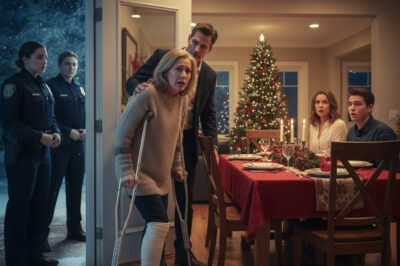 THEY LAUGHED AT MY CAST AT CHRISTMAS DINNER — THEY DIDN’T KNOW WHAT WAS WAITING BEHIND THE FRONT DOOR.